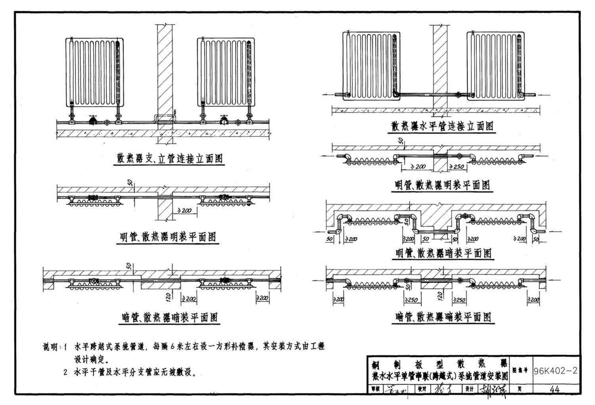 K402-1～2--散热器系统安装（2002合订本）