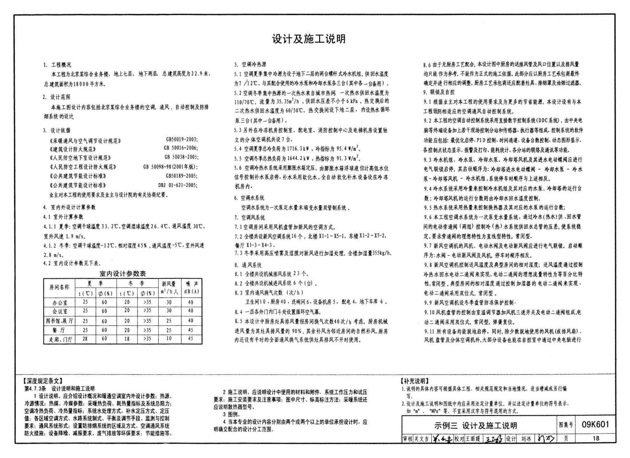 K601～602--民用建筑工程暖通空调及动力设计深度图样（2009年合订本）