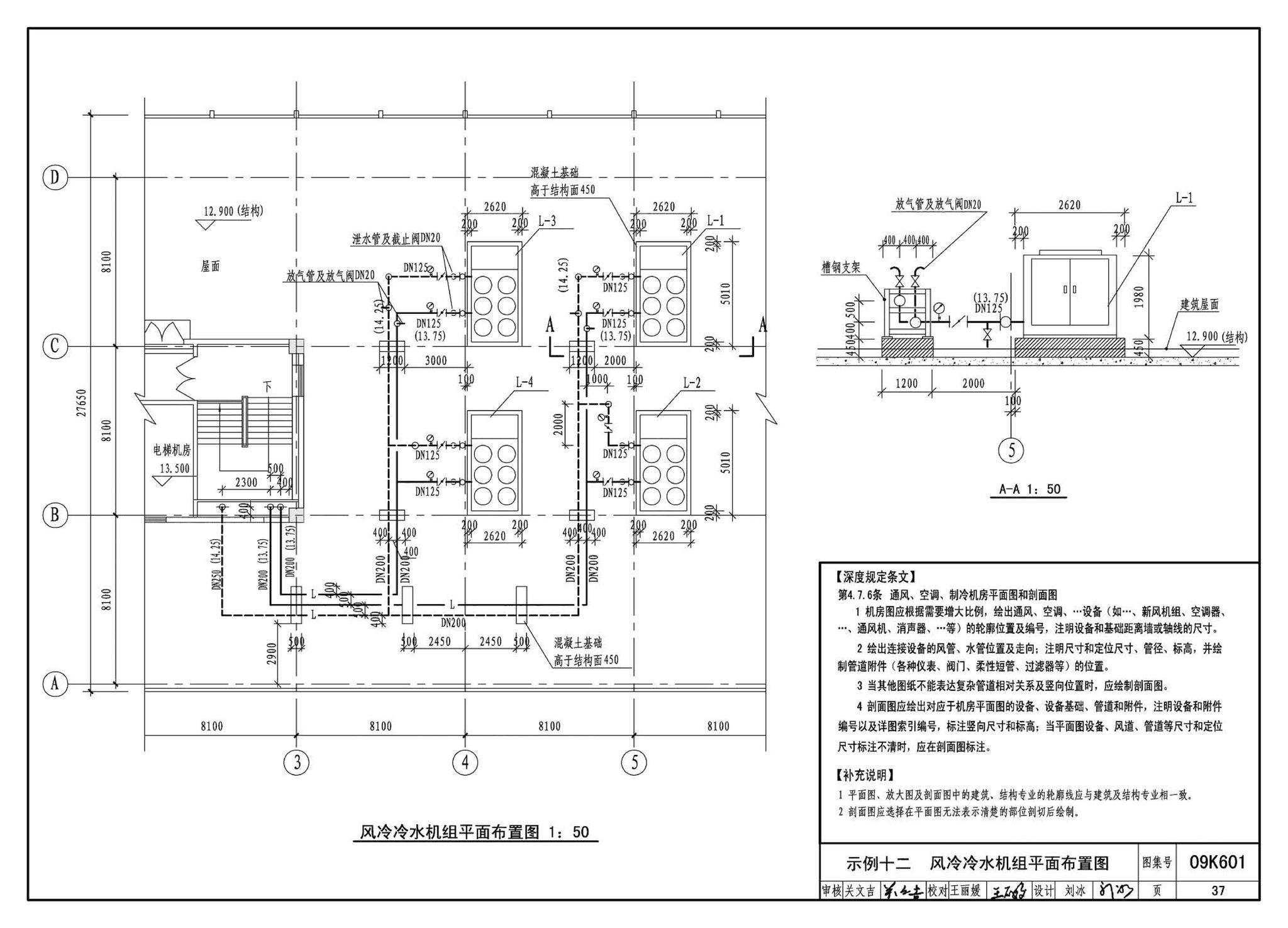 K601～602--民用建筑工程暖通空调及动力设计深度图样（2009年合订本）