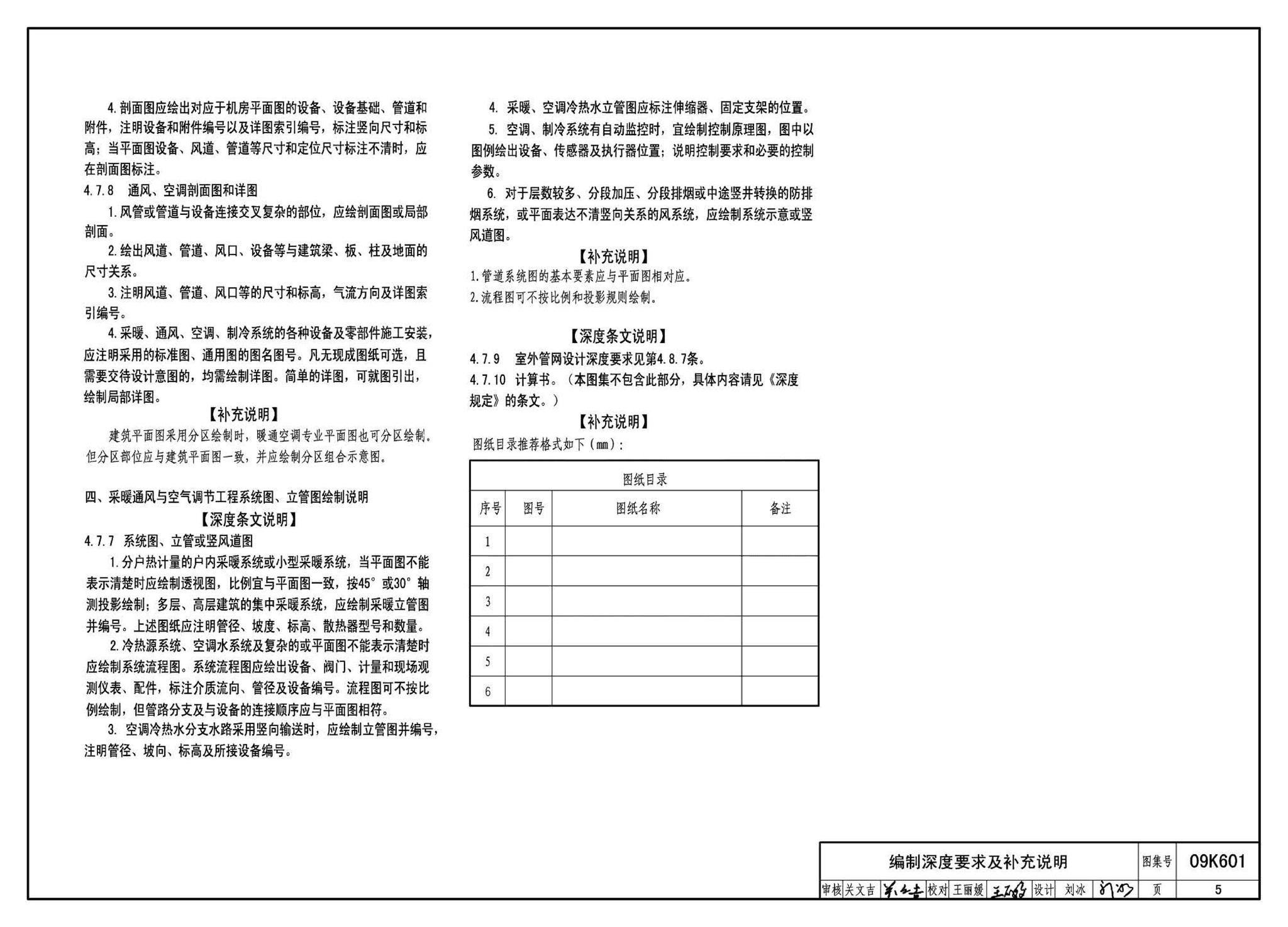 K601～602--民用建筑工程暖通空调及动力设计深度图样（2009年合订本）