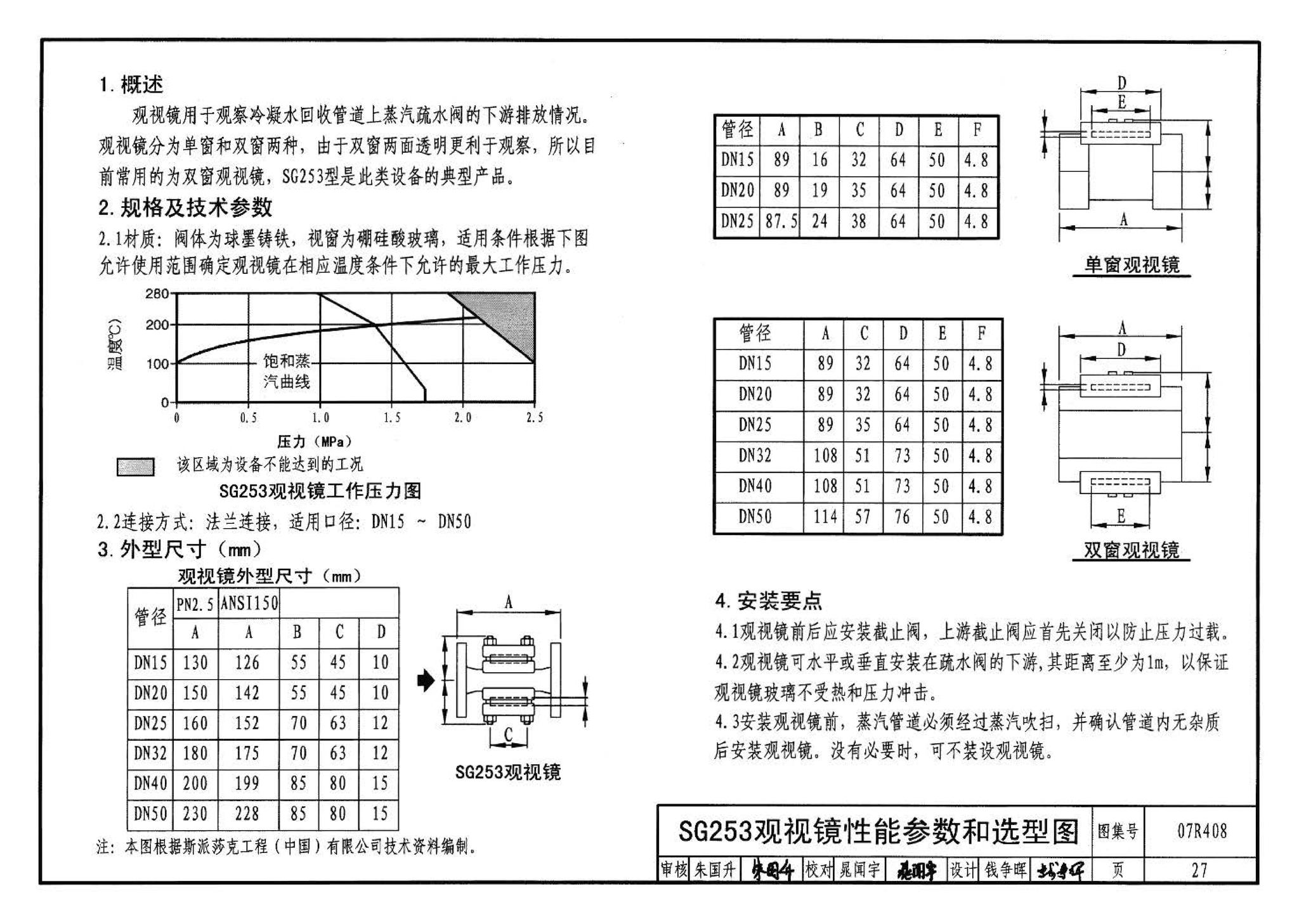 R4(四)--动力专业标准图集 蒸汽系统附件(2009年合订本)