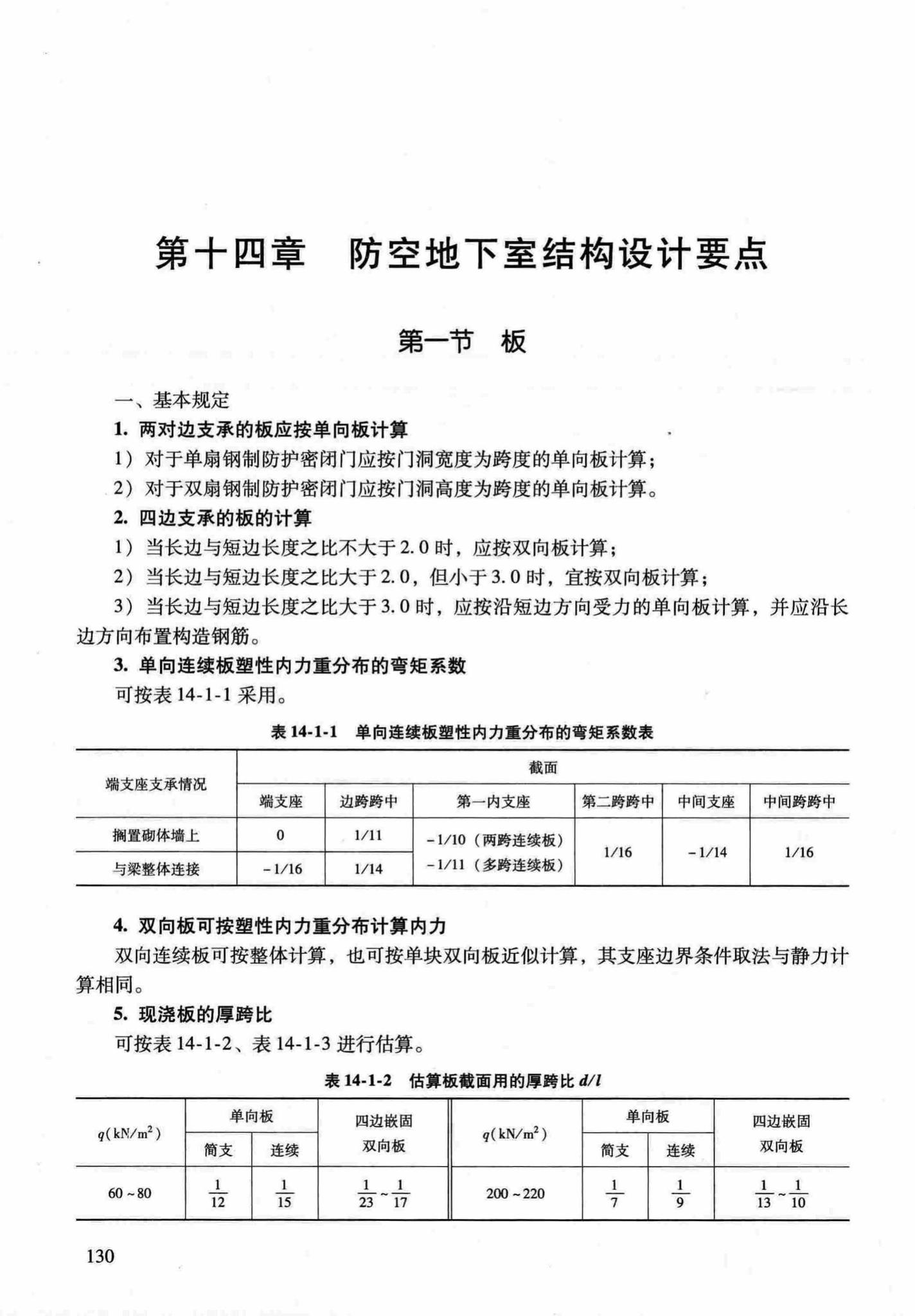 RFJ04-2015-1--防空地下室结构设计手册(第一册)