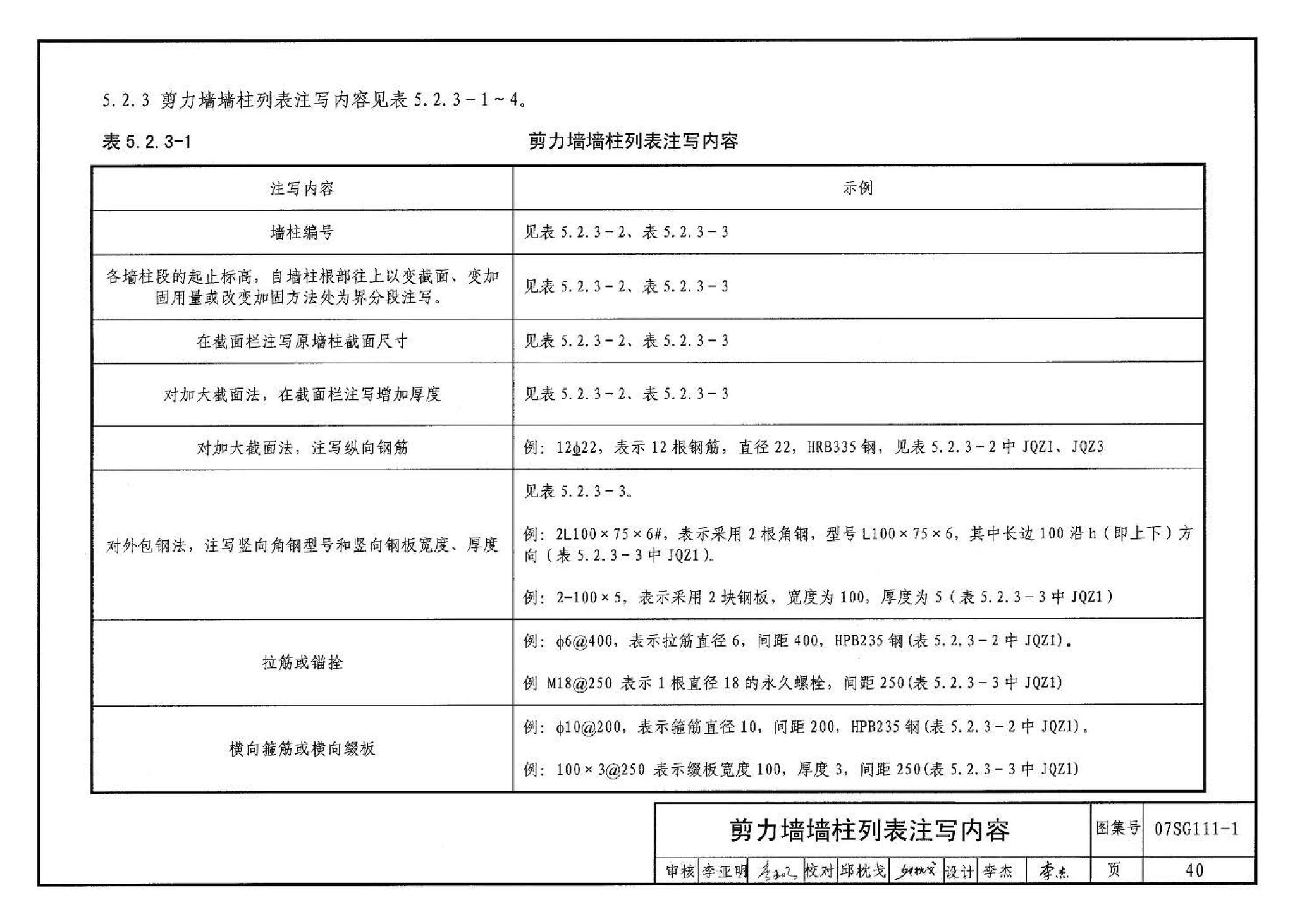 SG111-1～2--建筑结构加固施工图设计表示方法 建筑结构加固施工图设计深度图样（2008合订本）