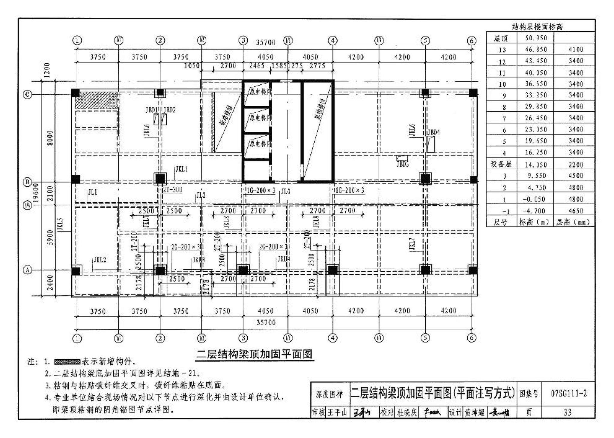 SG111-1～2--建筑结构加固施工图设计表示方法 建筑结构加固施工图设计深度图样（2008合订本）