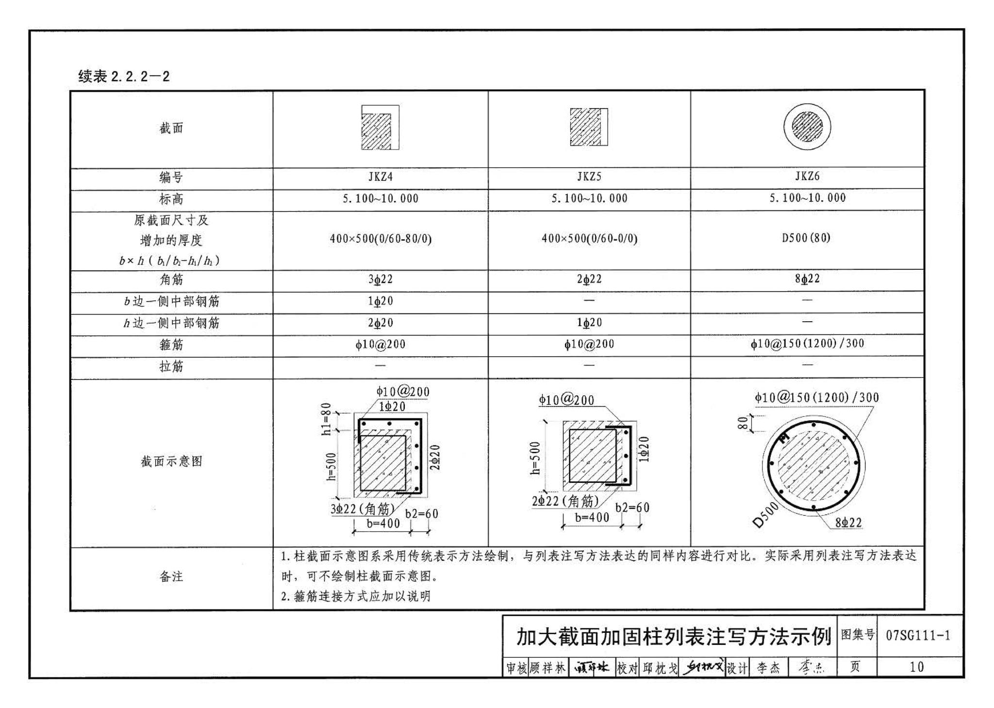 SG111-1～2--建筑结构加固施工图设计表示方法 建筑结构加固施工图设计深度图样（2008合订本）