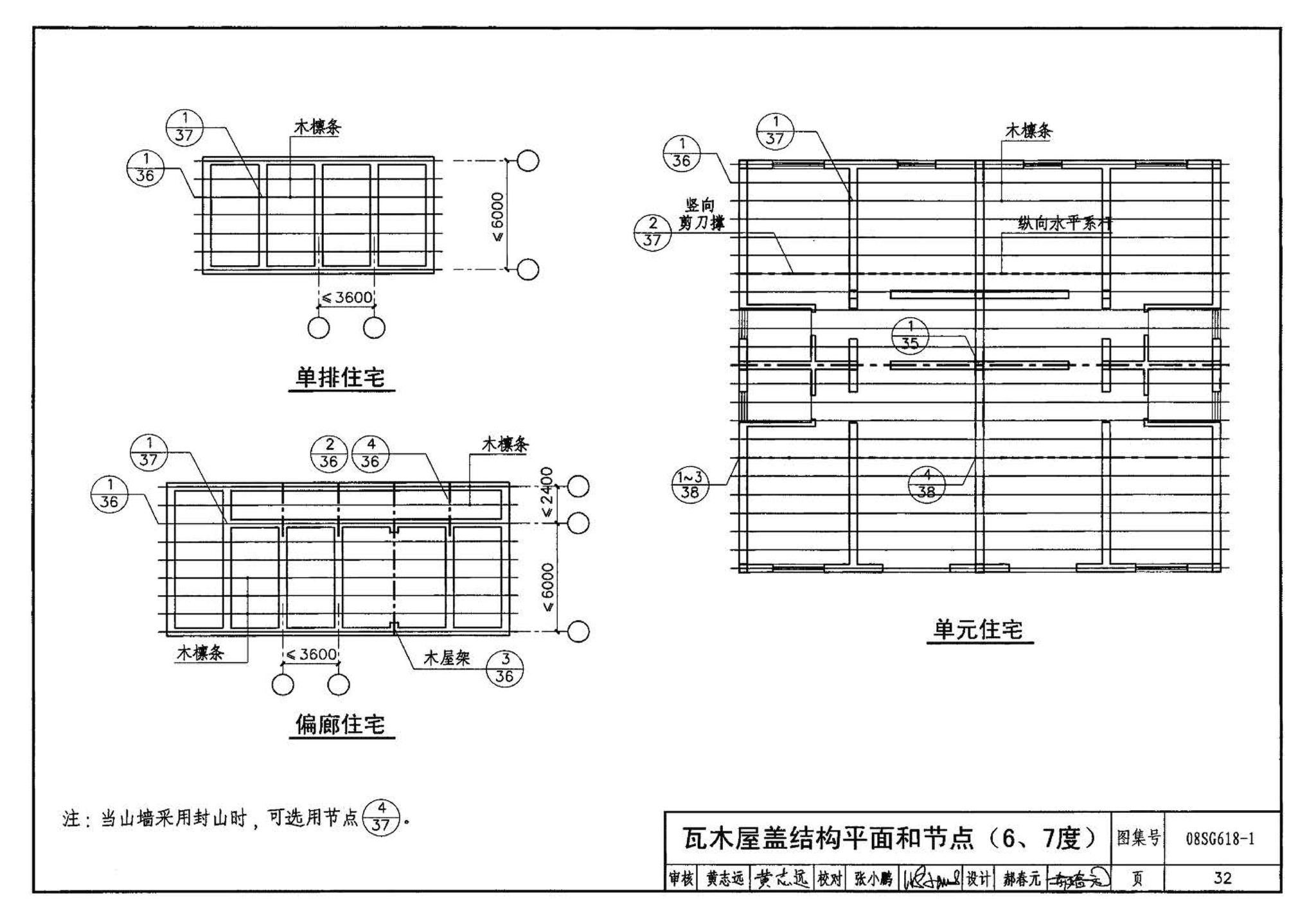 SG618-1～4--农村民宅抗震构造详图（2008年合订本）