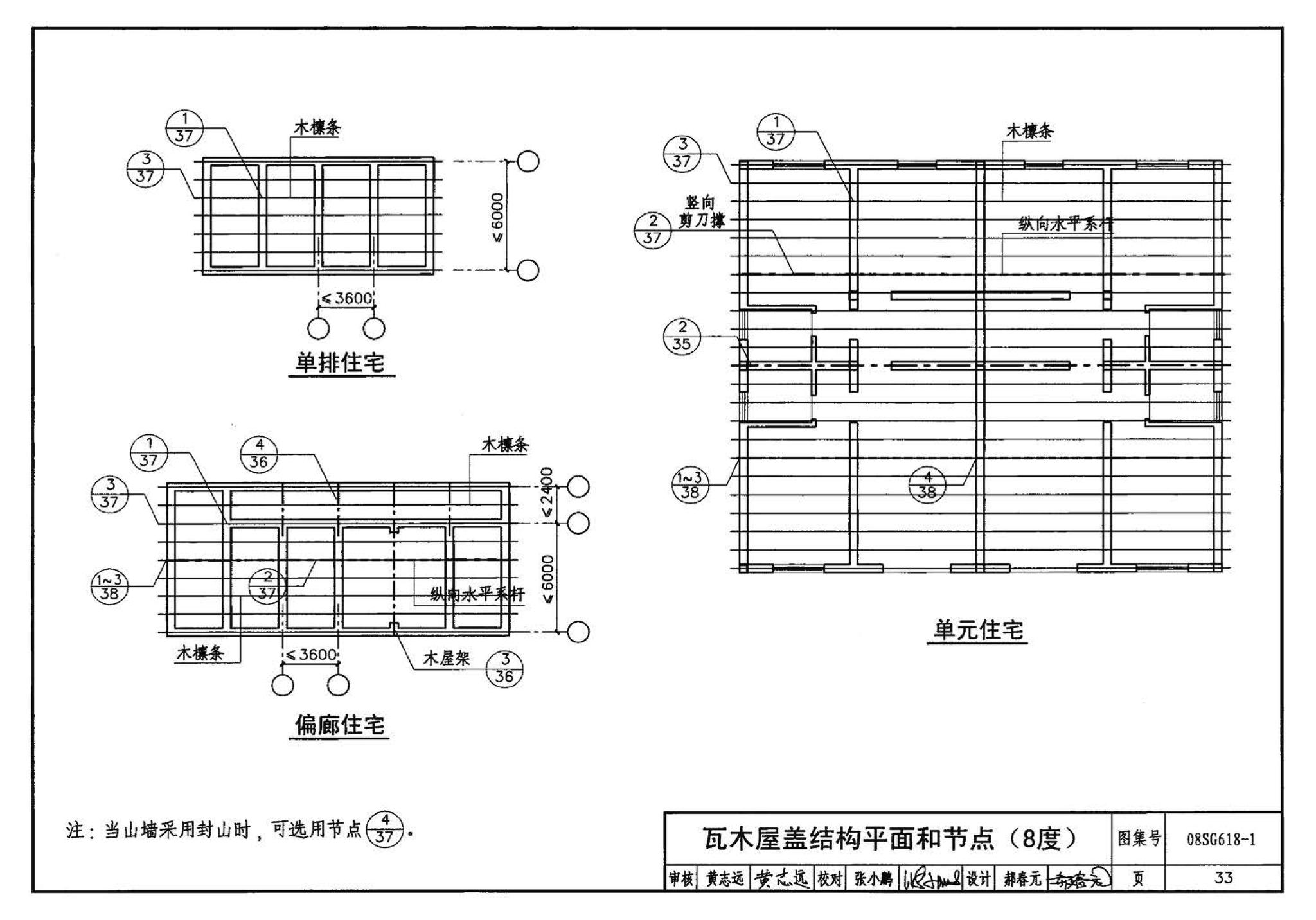 SG618-1～4--农村民宅抗震构造详图（2008年合订本）