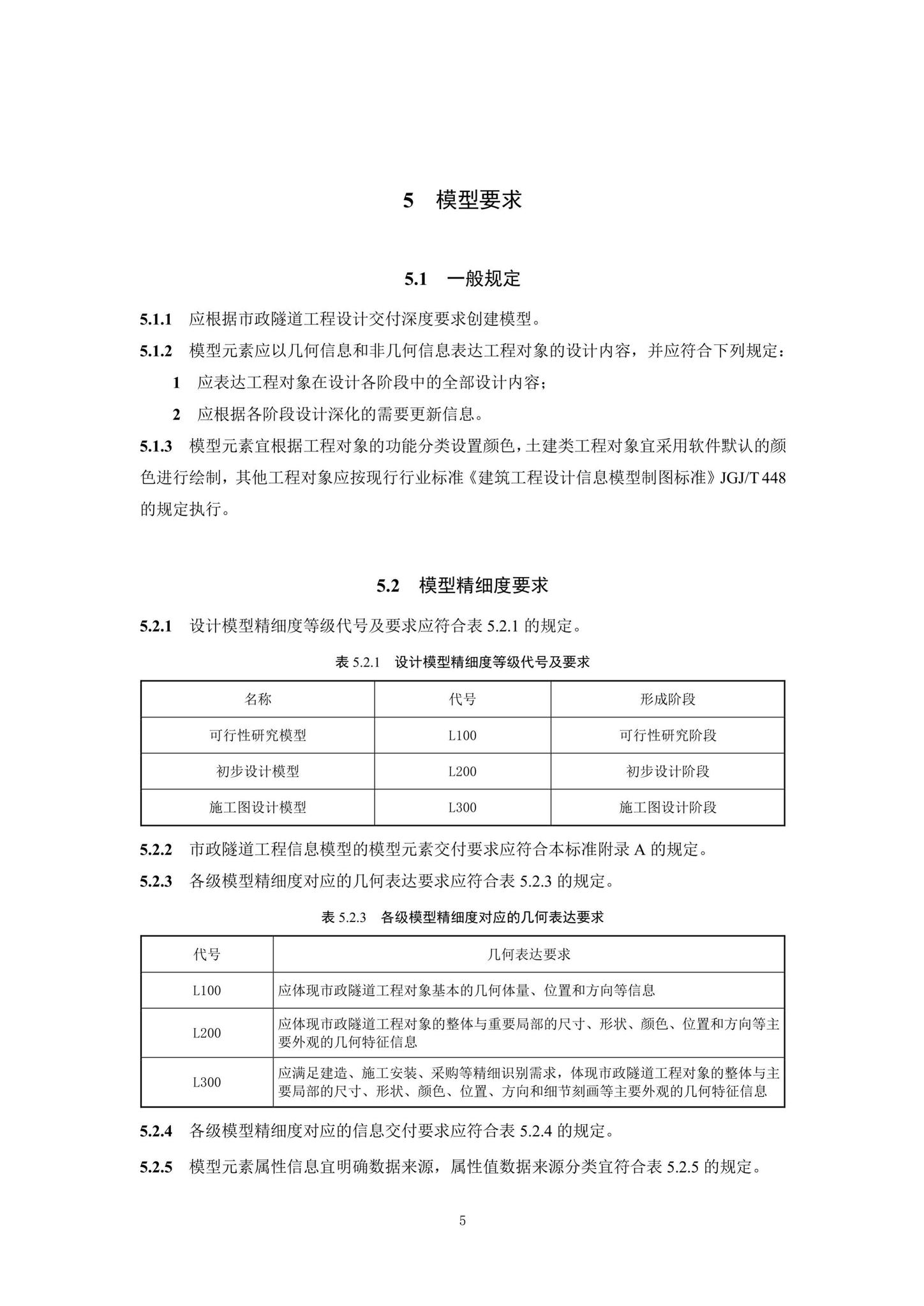 SJG92-2021--市政隧道工程信息模型设计交付标准