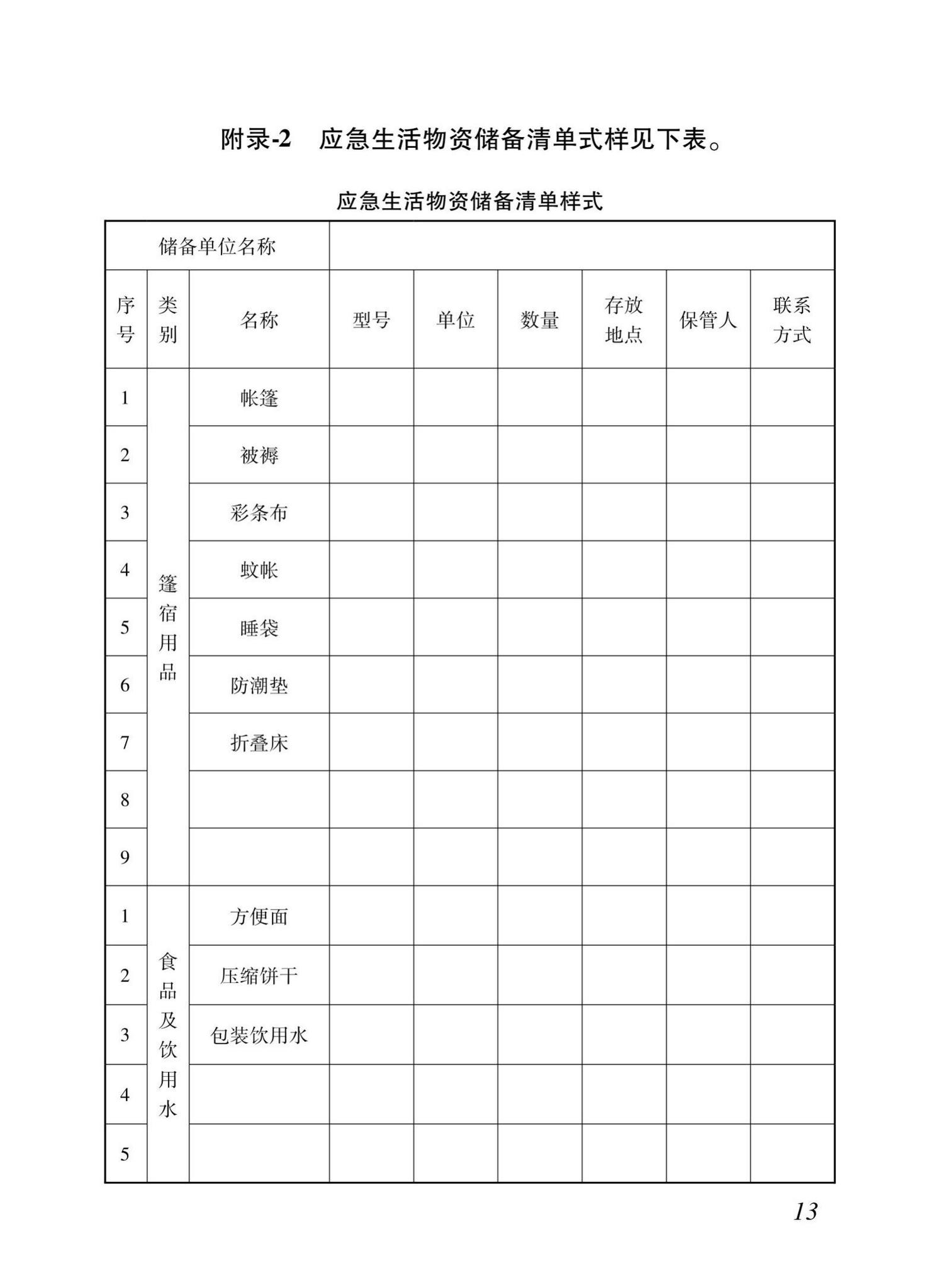 XJJ128-2021--住房城乡建设系统应急物资储备技术标准